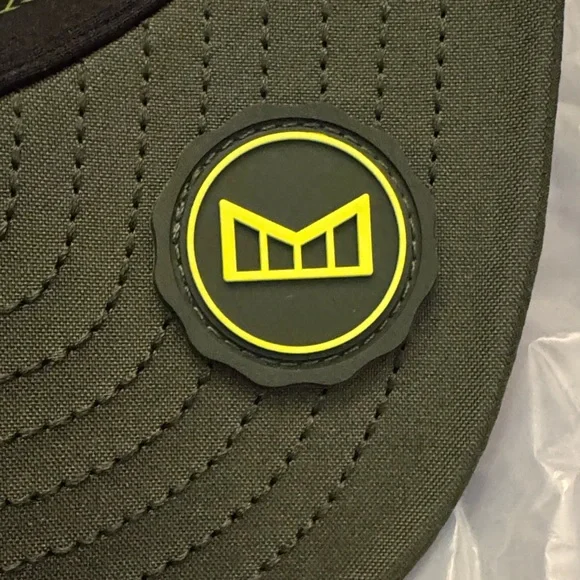 Melin Classic Odyssey Stacked Green Cap with Yellow Logo - Picture 9 of 13